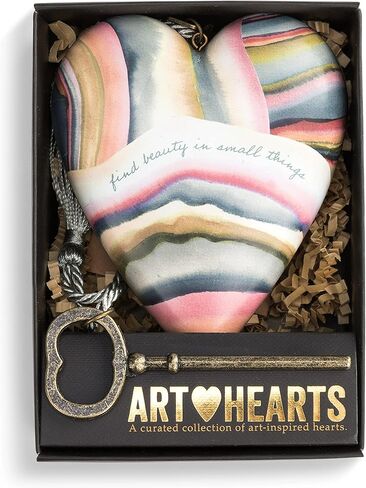 DEMDACO Daughter Amazing Peach 4 x 3 Resin Stone Art Heart Locket Figurine in Saudi Arabia