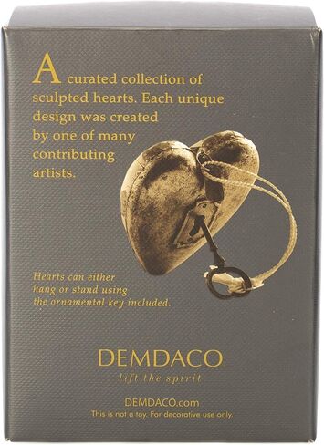DEMDACO Daughter Amazing Peach 4 x 3 Resin Stone Art Heart Locket Figurine in Saudi Arabia