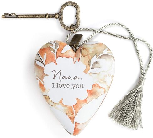 DEMDACO Daughter Amazing Peach 4 x 3 Resin Stone Art Heart Locket Figurine in Saudi Arabia