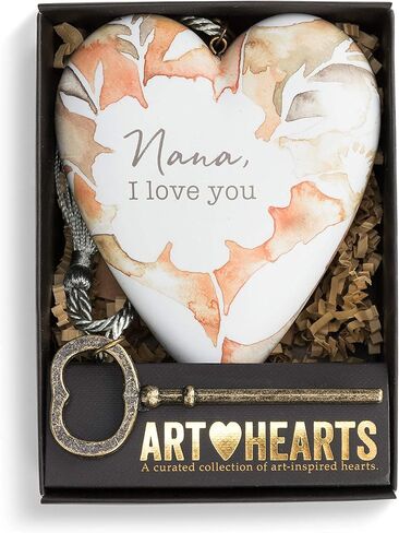 DEMDACO Daughter Amazing Peach 4 x 3 Resin Stone Art Heart Locket Figurine in Saudi Arabia