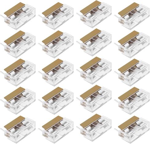 خلق فكرة 20 قطعة PCB فيوز حامل مع 20 قطعة غطاء شفاف محطات مزدوجة 250 فولت 6A 5x20 مللي متر الصمامات PCB لوحة جبل حامل حالة 23.5 مللي متر دبوس الملعب in Saudi Arabia