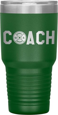 Weightlifting Coach Tumbler - Weightlifting Coach Gift 30oz Insulated Engraved Stainless Steel Weightlifting Coach Cup Black in Saudi Arabia