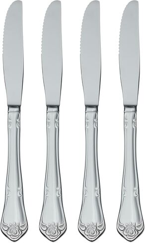 Oneida True Rose Piece Everyday Flatware Set, 20 Count, Metallic in Saudi Arabia