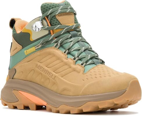 Merrell women's Moab Speed 2 Leather Mid Waterproof Hiking Shoe in Saudi Arabia
