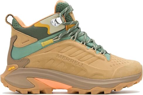 Merrell women's Moab Speed 2 Leather Mid Waterproof Hiking Shoe in Saudi Arabia