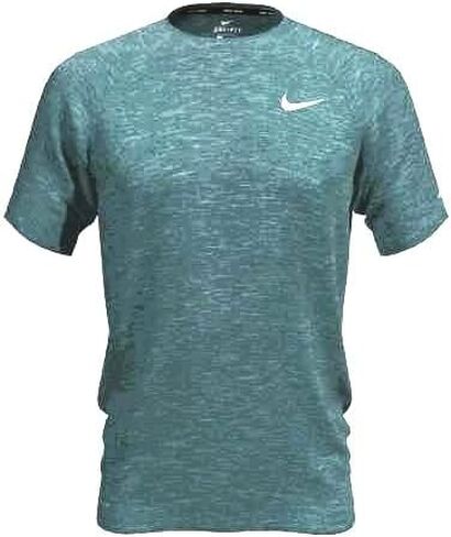 قميص سباحة Hydroguard بأكمام قصيرة منقط للرجال من Nike، مقاس X-Large in Saudi Arabia