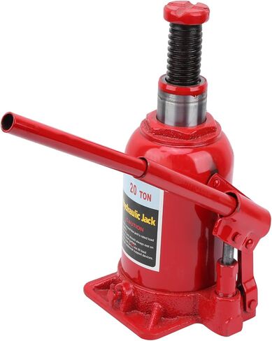 20 Ton Hydraulic Bottle Jack, Portable Hydraulic Lifting Jack Heavy Duty Steel Automotive Lifter Repair Tool for Auto Car Vehicle Truck RV Repair Tools in Saudi Arabia