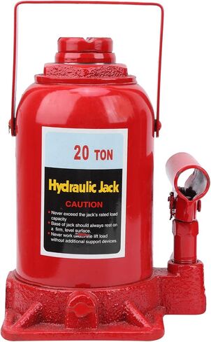 20 Ton Hydraulic Bottle Jack, Portable Hydraulic Lifting Jack Heavy Duty Steel Automotive Lifter Repair Tool for Auto Car Vehicle Truck RV Repair Tools in Saudi Arabia