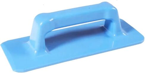 Handheld Utility Pad Holder, Hand Trowel Handled Heavy Duty Hand Scrubber Utility Pad Holder for 4.5" x 10" Utility Cleaning Scouring Scrubber Pads, Compatible with Doodlebug Pads, Pack of 1 in Kuwait