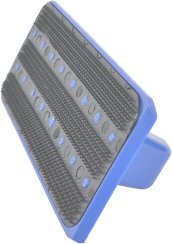 Handheld Utility Pad Holder, Hand Trowel Handled Heavy Duty Hand Scrubber Utility Pad Holder for 4.5" x 10" Utility Cleaning Scouring Scrubber Pads, Compatible with Doodlebug Pads, Pack of 1 in Kuwait