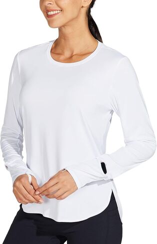 Willit Women's Sun Shirts UPF 50+ SPF Long Sleeve Hiking Lightweight Quick Dry UV Protection Outdoor in Saudi Arabia
