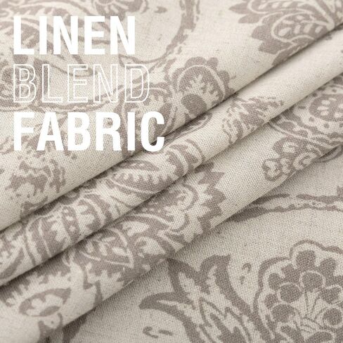 JINCHAN Linen Table Runner Farmhouse Scroll Pattern Table Runner Decorative Burlap Table Runners Floral Coffee Table Runner for Dresser Dining Room 1 Panel 13x72 Inch Taupe on Beige in Saudi Arabia