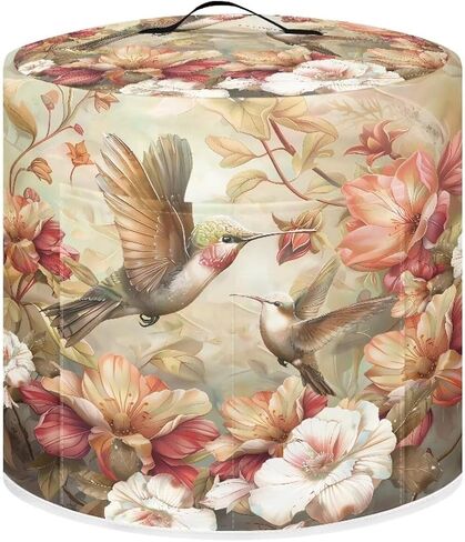 DISNIMO Van Gogh Starry Night Air Fryer Cover Dust Cover Dust Protection Insulated Kitchen Appliance Cover with Top Handle and Storage Pockets for Women Gift in Saudi Arabia