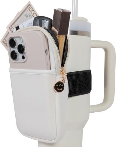 Phone Pocket Pouch For Stanley Quencher Carry-All Adventure 40oz & Stanley IceFlow 20oz & 30oz, Yeti Travel Mugs, Stanley Cup Accessories in Saudi Arabia