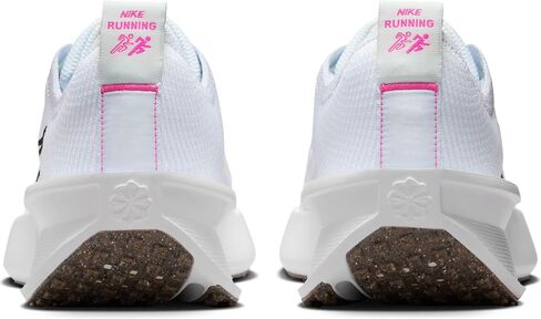 حذاء الجري Interact Run للنساء من Nike (FD2292-102، أبيض/أسود-رمادي لكرة القدم-أخضر فابور) in Saudi Arabia