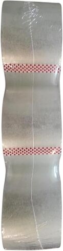Clear Packaging Adhesive Heavy Duty Tape for Shipping, Packaging, Moving, Sealing, 6 Rolls - (110 Yards per Roll) - 3 inch Wide x 2.0 mil Thick, in Saudi Arabia