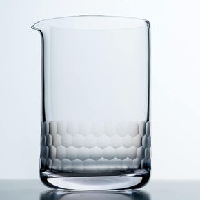Cocktail Mixing Glass - Bar Mixer Pitcher for Stirred Drink - Seamless and Handcrafted of Crystal Glass, 550ml / 18-ounce in Saudi Arabia