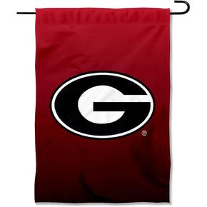 Georgia Bulldogs Gradient Colors Garden Banner Flag