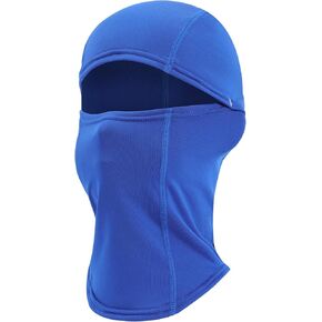 Kids Balaclava Ski Mask Kids Scarf, Kids Fleece Gaiter Cold Weather Full Face Mask for Boys Girls Black