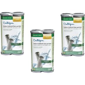 Culligan SCWH-5 Whole House Advanced Water Filter, 15,000 Gallons, Sold as 3 Pack, 6 Filters Total