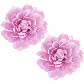 2pcs Curtain Clip Curtain Buckle Flower Curtain Holders Curtain Binding Buckle Curtain Holder Clamp Curtain Tieback Clamp Curtain Clips Fabric Lace up Purple Plant Stand