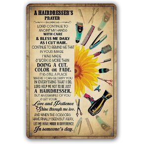 Hair Salon Wall Decor Beauty Salon Metal Sign Hair Stylist Gifts For Women Good Hair Isn't By Accident It's By Appointment Sign Hairdresse Decorations Hairstylist Barber Shop Decor 8x12 Inch