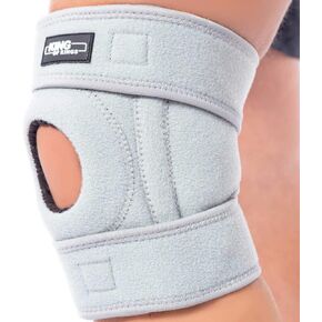 Patella Knee Brace for Arthritis Pain and Support with Side Stabilizers for Meniscus Tear, Women, Men, Acl, Running, Mcl, Tendonitis, Athletic, Lcl - Adjustable Neoprene Open Knee Sleeve -Black