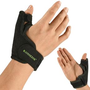 Thumb Brace,Spica Splint Support for Women&Men Right & Left Hands,Stabilizer for Arthritis,De Quervains Tenosynovitis,CMC Joint,Trigger Finger,Carpal Tunnel(Medium)