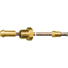 Gas-FLO ​​CP-2348 ضفيرة، 1/4 بوصة اسمية، أنف طويل POL x ذكر نمط نهاية مضيئة مقلوب، 48 بوصة لتر، نحاس، مستورد in Kuwait