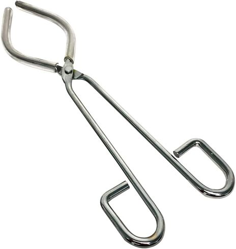 1PC Beaker Clip Steel Flask Beaker Clip Chemistry Clamp Laboratory Teaching Instrument Chemical Beaker Tongs Stainless Steel Lab Clip Tool in Saudi Arabia