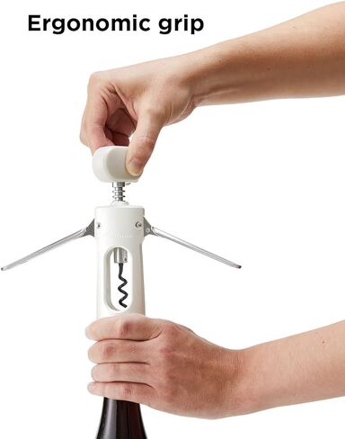 فتاحة زجاجات وفتاحة زجاجات على شكل جناح النبيذ الفاخر من أرنب، لؤلؤة 2.36 × 1.97 × 7.68 بوصة in Kuwait