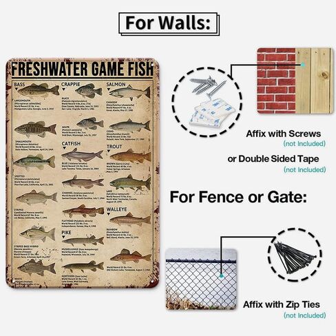 Fishing Signs Fishing Gear and Equipment Fishing Accessories - Education is important But Fishing is Importanter - Fishing Gifts for Men 12x8 Inches Cabin Decor Man Cave Decor Ice Fishing Tin Sign in Kuwait