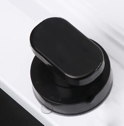 Large Sliding Glass Door Sticky Suction Cup Door Handle Seamless Sliding Door Suction Cup Travel Door Handle Set (White) in Saudi Arabia