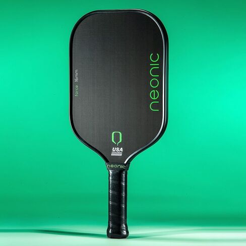 Force 16mm Carbon Fiber Pickleball Paddle, Thermoformed Elongated Professional Paddle with Foam Injection Unibody in Saudi Arabia