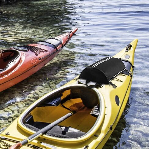 حقيبة MiOYOOW Kayak Deck، حقيبة تخزين شبكية مقاومة للماء لركوب الأمواج، حقيبة مجداف على سطح السفينة مع شرائط عاكسة لقارب قوارب الكاياك in Saudi Arabia