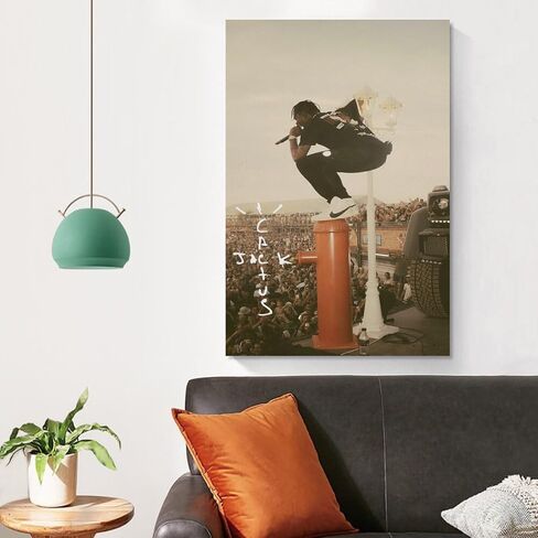 BAMKUCY Travis Scott Poster Vintage Music Style 12x18inch(30x45cm) in Saudi Arabia