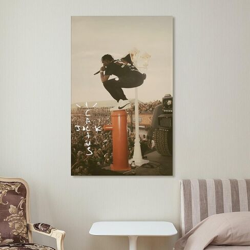 BAMKUCY Travis Scott Poster Vintage Music Style 12x18inch(30x45cm) in Saudi Arabia