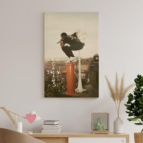 BAMKUCY Travis Scott Poster Vintage Music Style 12x18inch(30x45cm) in Saudi Arabia