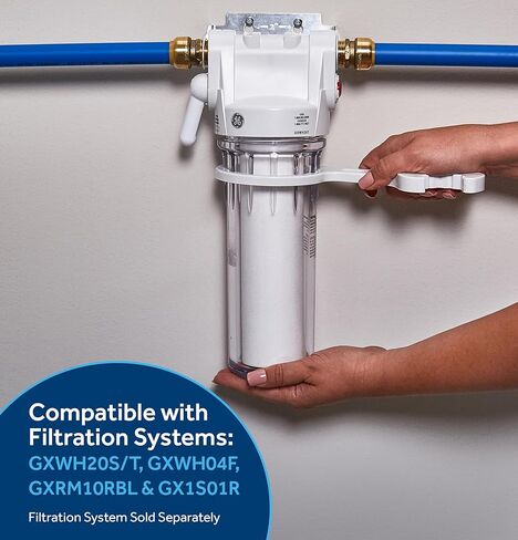 GE Plastic Water Filter Wrench | Allows for Easy Removal of At-Home Water Filtration System | Use for 1" Water Filter Systems | White | HHWRNCH in Kuwait