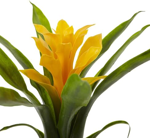 Nearly Natural 10" Bromeliad Artificial Flower Stem, Set of 6, Red, 6 Piece in Saudi Arabia