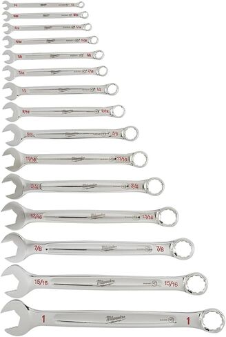 MILWAUKEE'S Electric Tools MLW48-22-9415 Combination Wrench Set - SAE in Kuwait