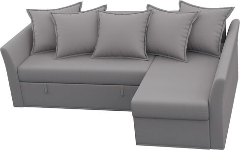 Heavy Cotton Holmsund Sleeper Sectional Sofa Replacement Cover Made Compatible for IKEA Holmsund Sofa Bed Corner Couch Slipcover Only! (Polyester Flax Beige) in Saudi Arabia