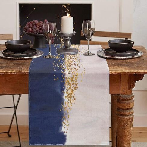 Emvency Spring Floral Table Runner, Seasonal Summer Wild Flower Table Runners for Kitchen Coffee Table Family Dinners Holiday Parties Wedding Events Decor(13x72 inch) in Saudi Arabia