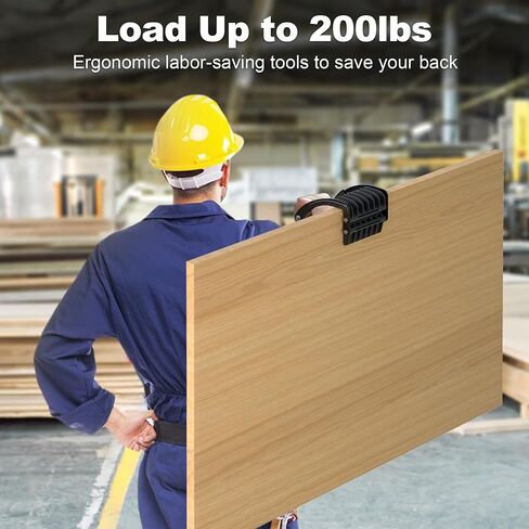 Plywood and Panel Carrier, Drywall Carrying and Plywood Lifting Tool for Woodworking, Single Hand Clamp Lifter and Wall Board Handle Gripper for Drywall, Sheet Metal,etc in Kuwait