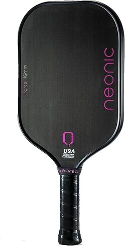 Force 16mm Carbon Fiber Pickleball Paddle, Thermoformed Elongated Professional Paddle with Foam Injection Unibody in Saudi Arabia