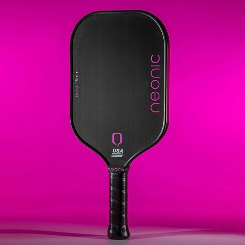 Force 16mm Carbon Fiber Pickleball Paddle, Thermoformed Elongated Professional Paddle with Foam Injection Unibody in Saudi Arabia