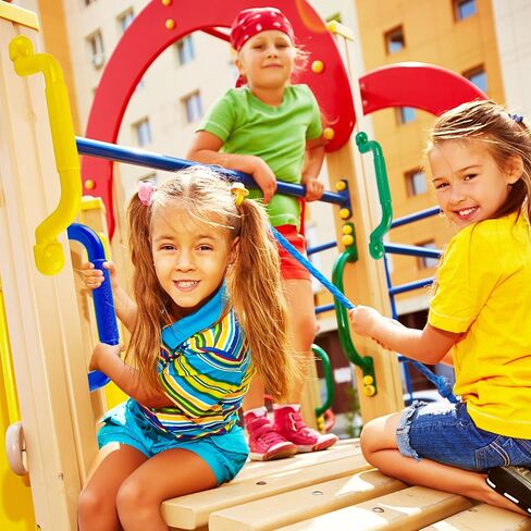 KINSPORY 10.6'' Climbing Handles, 4pc Playground Safety Handles Set, Kids Hand Grips for Swing Set, Climbing Frame, Play House, Climbing Frame in Saudi Arabia
