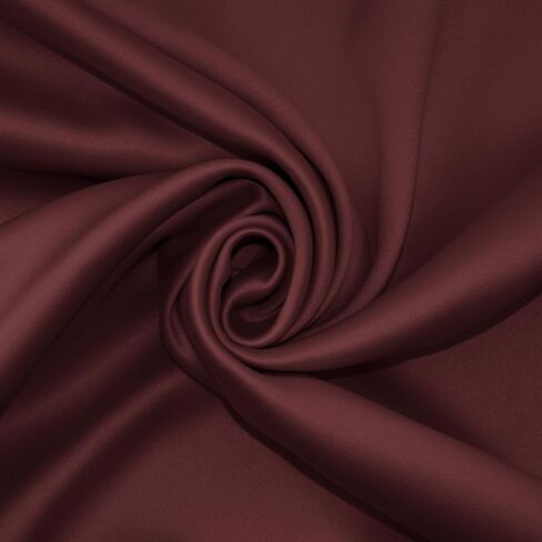Sun Zero Oslo Theater Grade Extreme Total Blackout Rod Pocket Curtain Panel, 52" x 84", Wine Red in Saudi Arabia