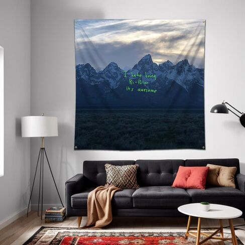 علم MOOR Kanyes نسيج West ye راية (3x3أقدام، 150 بولي، طباعة عالية الدقة) لافتة ديكور المرآب كهف الرجل in Kuwait