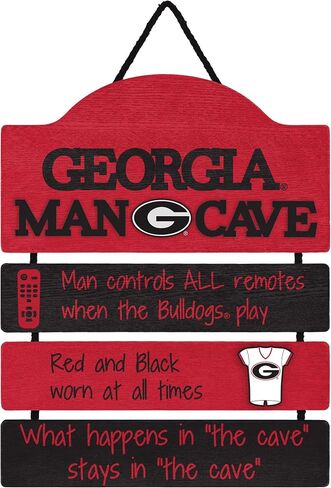 foco NCAA Team Logo Mancave Man Cave Hanging Wall Sign in Saudi Arabia